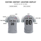 Custom Silver Classic Soccer Training Sets Jersey For Adults/Kids