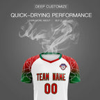 Custom White Classic Soccer Training Sets Jersey For Adults/Kids