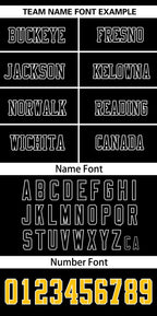 Custom Black Gold-White Classic Style Mesh Authentic Football Jersey