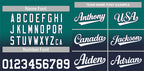 Custom Aqua Navy Gradient Fashion Authentic Baseball Jersey