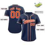 Custom Men Women Baseball Jersey Button Down Hip Hop Baseball Shirt Stitched Name Number