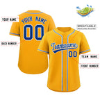 Custom Men Women Baseball Jersey Button Down Hip Hop Baseball Shirt Stitched Name Number
