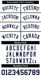 Custom White Navy Blue Classic Tops Basketball Jersey