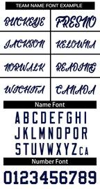 Custom White Navy Blue Classic Tops Basketball Jersey