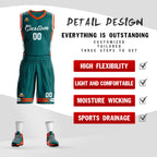 Custom Aqua White Classic Sets Mesh Basketball Jersey