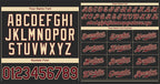 Custom Black Crimson-Khaki Hook Classic Style Authentic Baseball Jersey