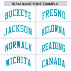 Custom White Sky Blue Women Basketball Jersey Sequined Dress