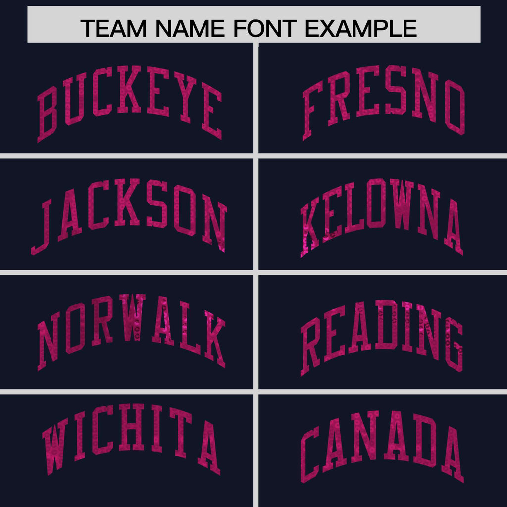 Custom Navy Pink Women Basketball Jersey Sequined Dress