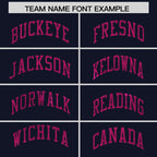 Custom Navy Pink Women Basketball Jersey Sequined Dress