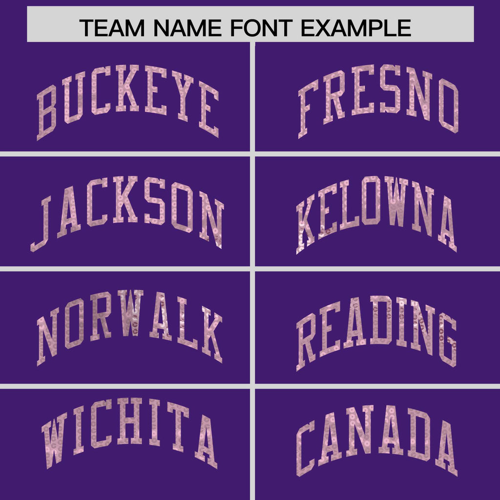 Custom Purple Light Pink Women Basketball Jersey Sequined Dress