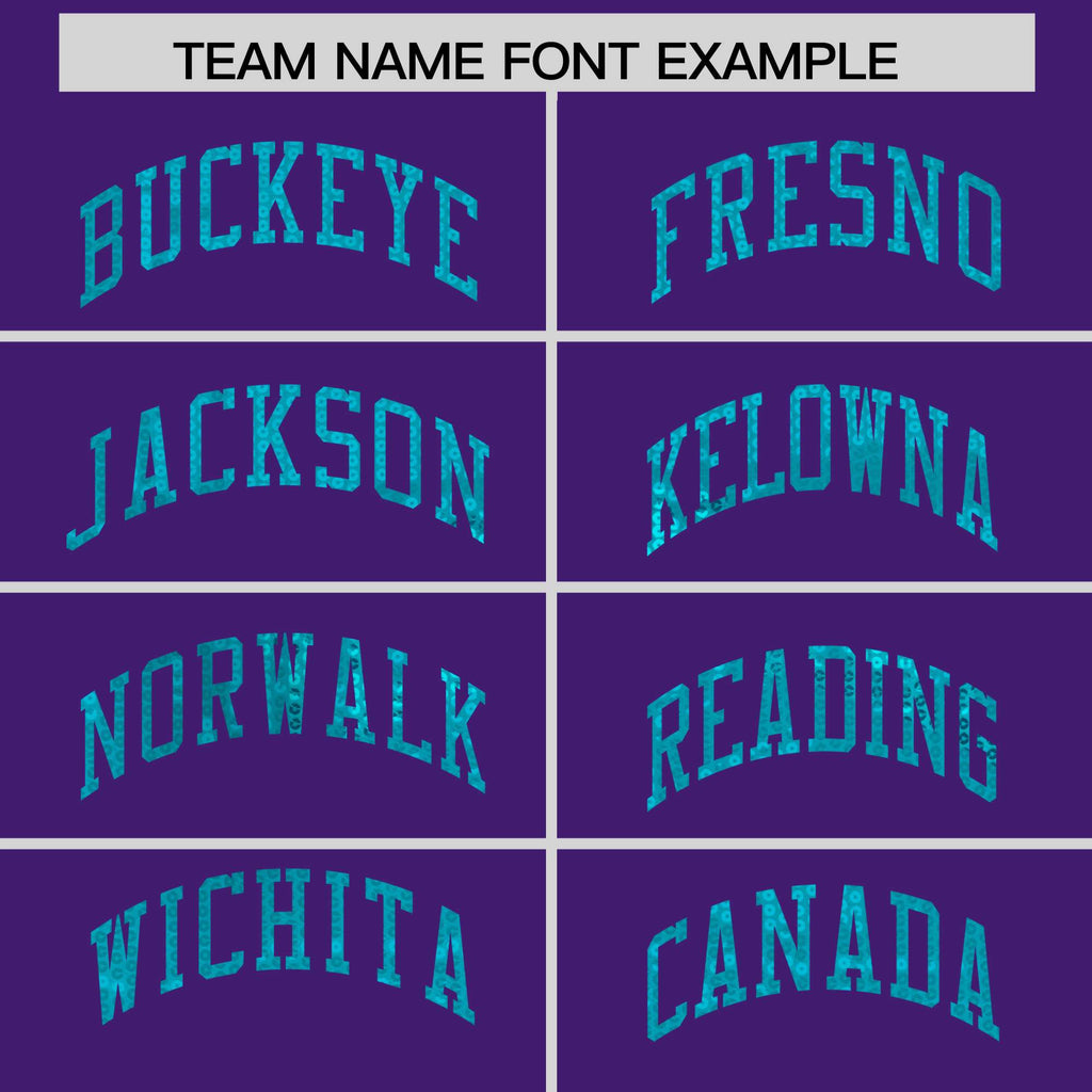 Custom Purple Sky Blue Women Basketball Jersey Sequined Dress