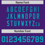 Custom Purple Sky Blue Women Basketball Jersey Sequined Dress