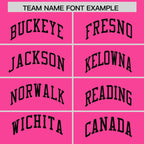 Custom Pink Black Women Basketball Jersey Sequined Dress