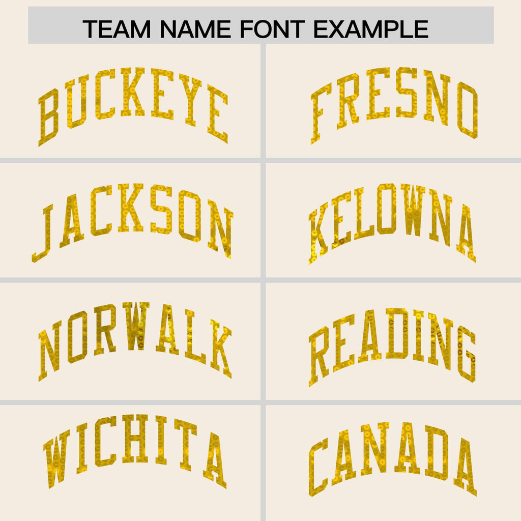 Custom Cream Gold Women Basketball Jersey Sequined Dress