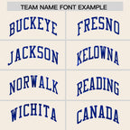 Custom Cream Royal Women Basketball Jersey Sequined Dress