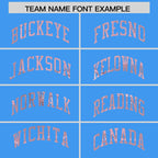 Custom Powder Blue Light Pink Women Basketball Jersey Sequined Dress