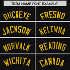 Custom Black Gold Women Basketball Jersey Sequined Dress