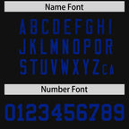 Custom Black Royal Women Basketball Jersey Sequined Dress