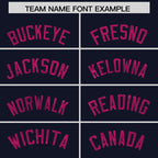 Custom Navy Pink Women Basketball Jersey Sequined Dress