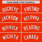 Custom Orange White Women Basketball Jersey Sequined Dress