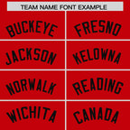 Custom Red Black Women Basketball Jersey Sequined Dress