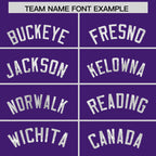 Custom Purple White Women Basketball Jersey Sequined Dress