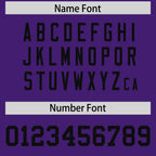 Custom Purple Black Women Basketball Jersey Sequined Dress