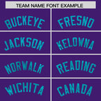 Custom Purple Sky Blue Women Basketball Jersey Sequined Dress