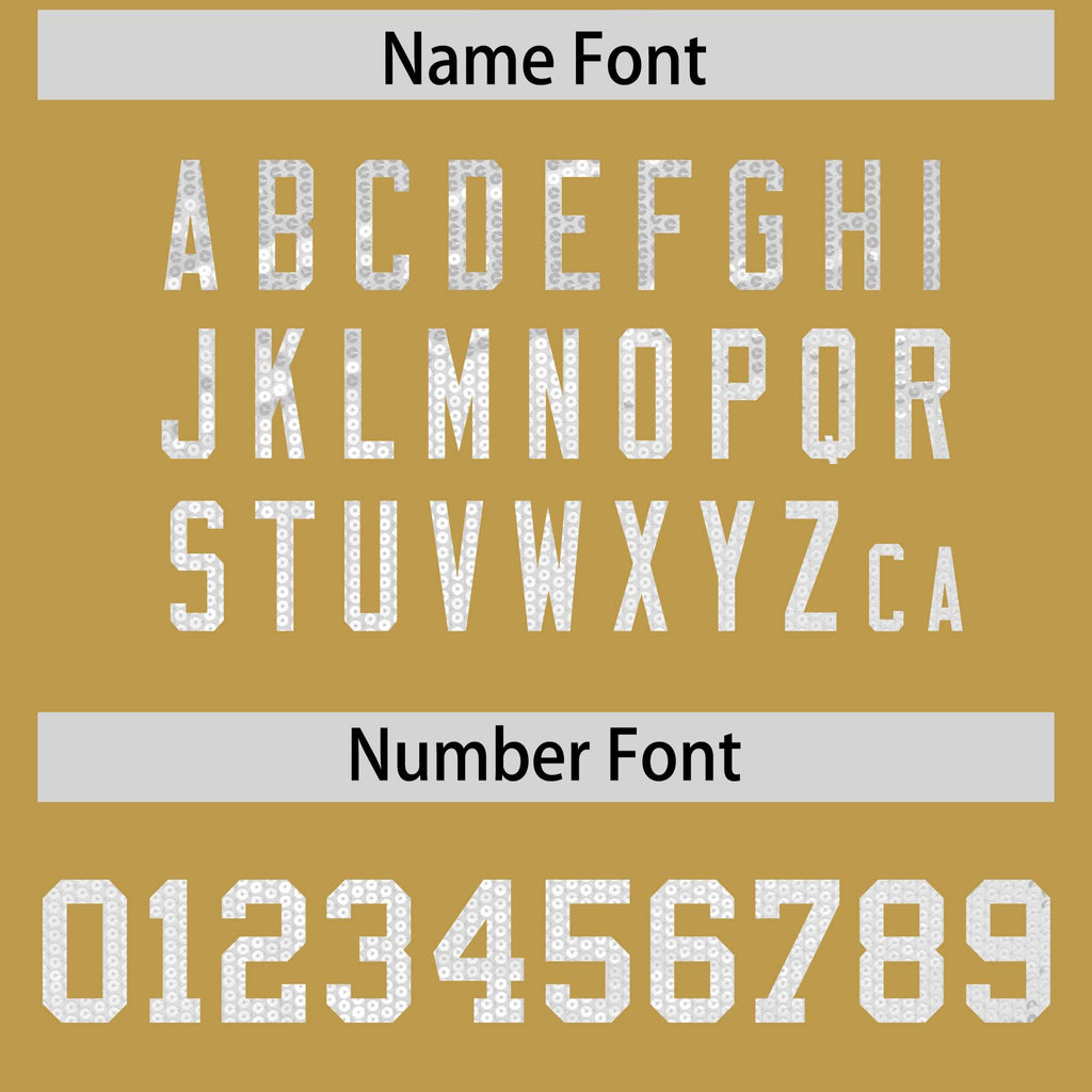 Custom Old Gold White Women Basketball Jersey Sequined Dress