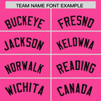 Custom Pink Black Women Basketball Jersey Sequined Dress