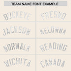 Custom Cream White Women Basketball Jersey Sequined Dress