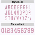 Custom White Light Pink Women Basketball Jersey Sequined Dress