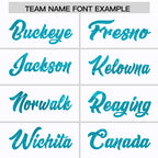 Custom White Sky Blue Women Basketball Jersey Sequined Dress