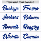 Custom White Royal Women Basketball Jersey Sequined Dress