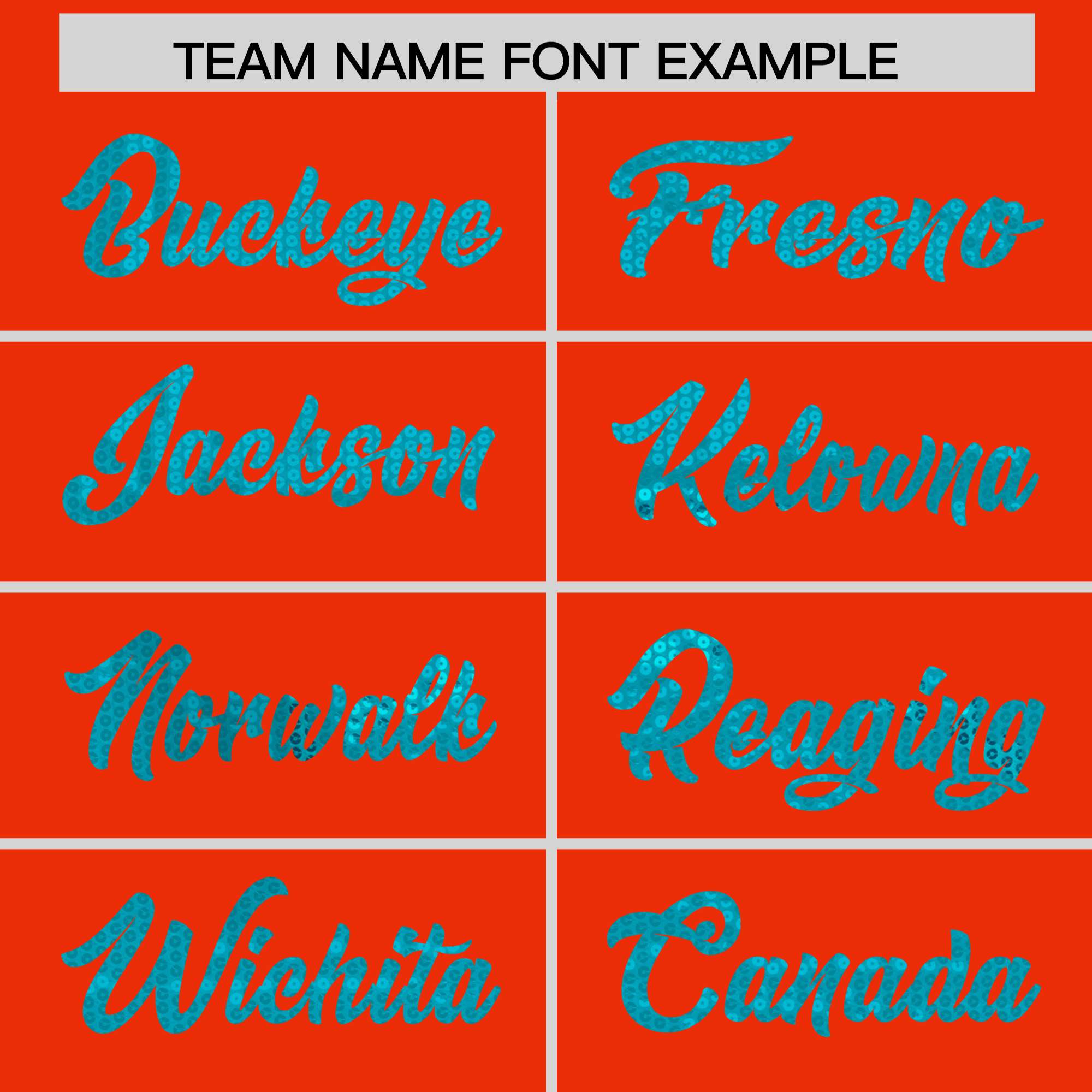 Custom Orange Sky Blue Women Basketball Jersey Sequined Dress