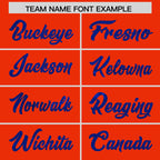 Custom Orange Royal Women Basketball Jersey Sequined Dress