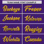 Custom Purple Gold Women Basketball Jersey Sequined Dress