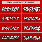 Custom Red Black Gradient Fashion Tops Mesh Basketball Jersey For Women