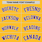 Custom Purple Gold Color Block Fashion Tops Mesh Basketball Jersey For Women