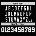 Custom Black Gray-White Thick Slash Fashion Tops Mesh Basketball Jersey For Women