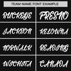 Custom Black Gold-White Thick Slash Fashion Tops Mesh Basketball Jersey For Women