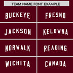 Custom Black Cardinal Raglan Sleeves Side Blocks Pattern Authentic Football Jersey