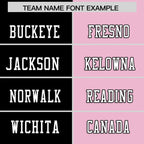 Custom Black Bright Green Personalized Split Two Tone Design Authentic Football Jersey