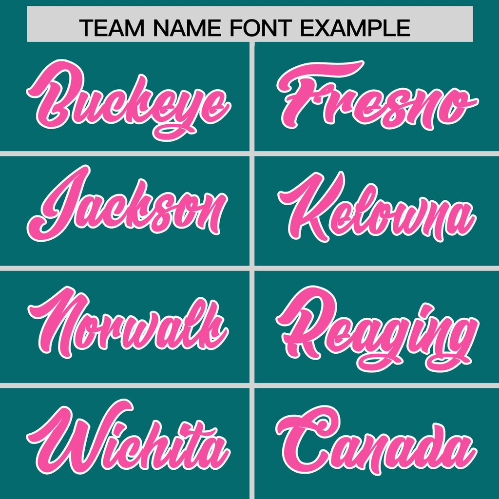 Custom Aqua Gold Sides Gradient Fashion Personalized Team Football Jersey