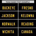 Custom Black Classic Style American Football Jerseys
