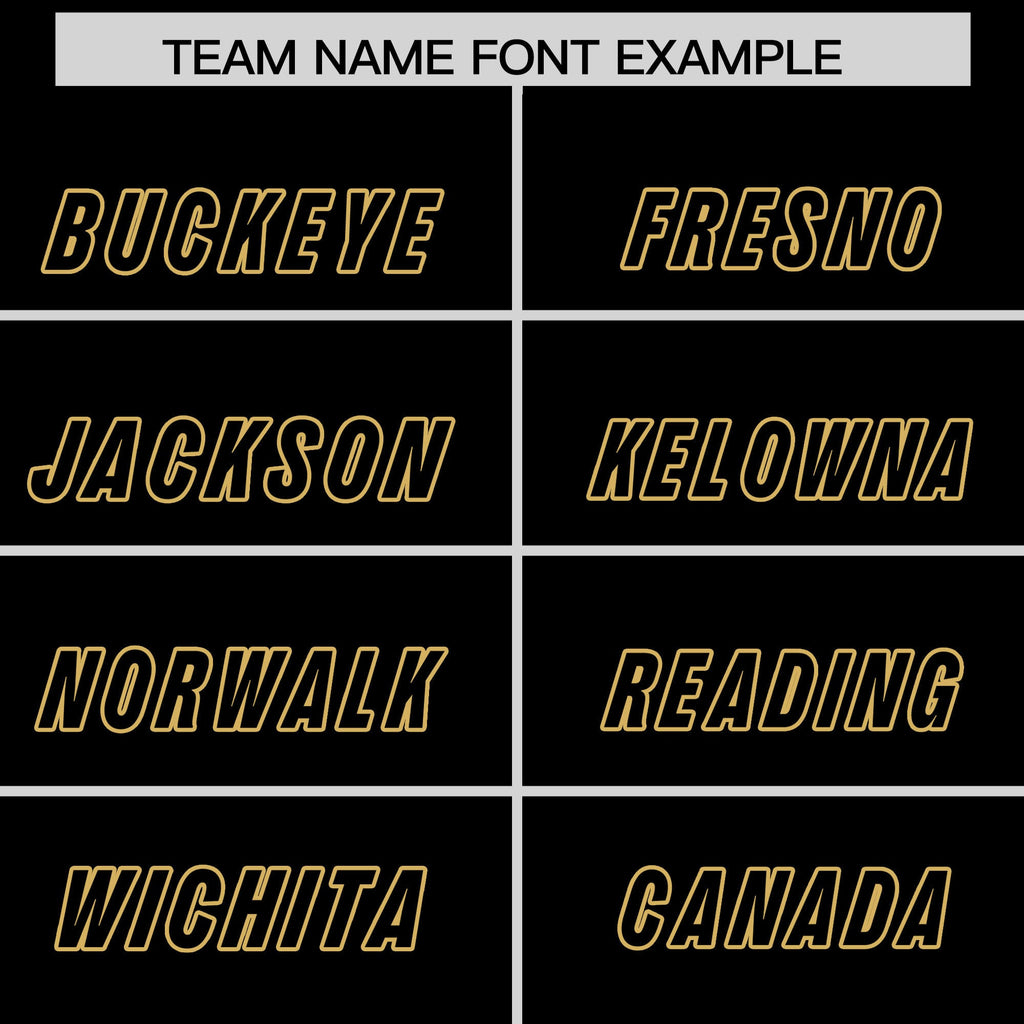 Custom Black Classic Style American Football Jerseys