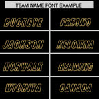 Custom Black Classic Style American Football Jerseys