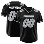 Custom Black Classic Style American Football Jerseys