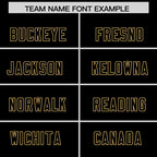 Custom Black Classic Style American Football Jerseys