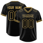 Custom Black Classic Style American Football Jerseys
